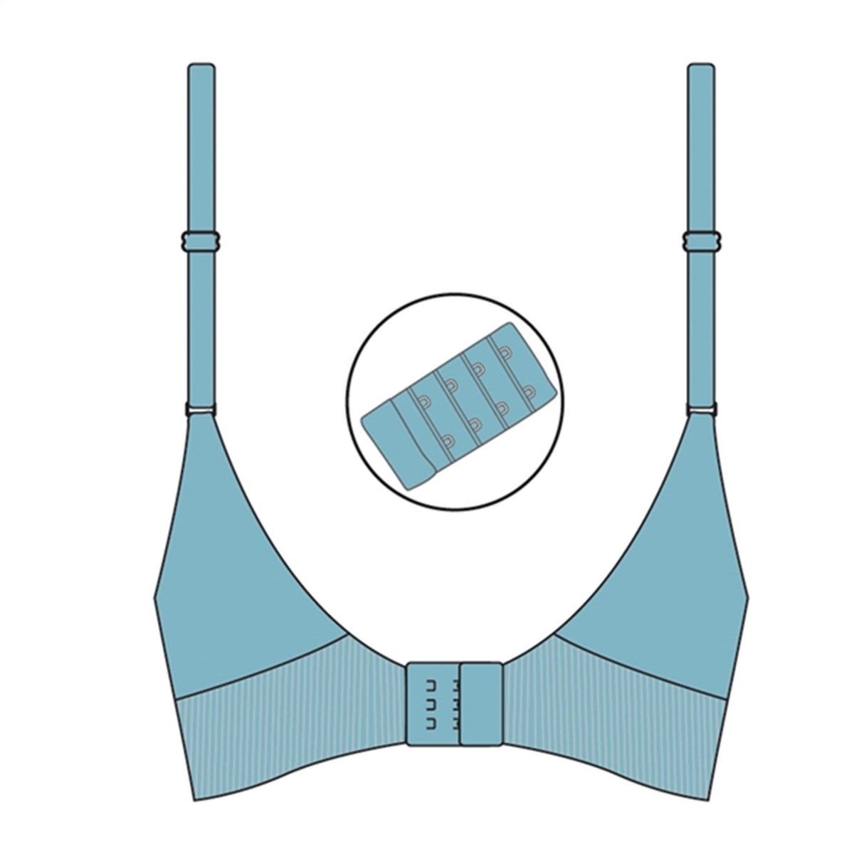 Carriwell Graviditets- og Amme-BH Sort