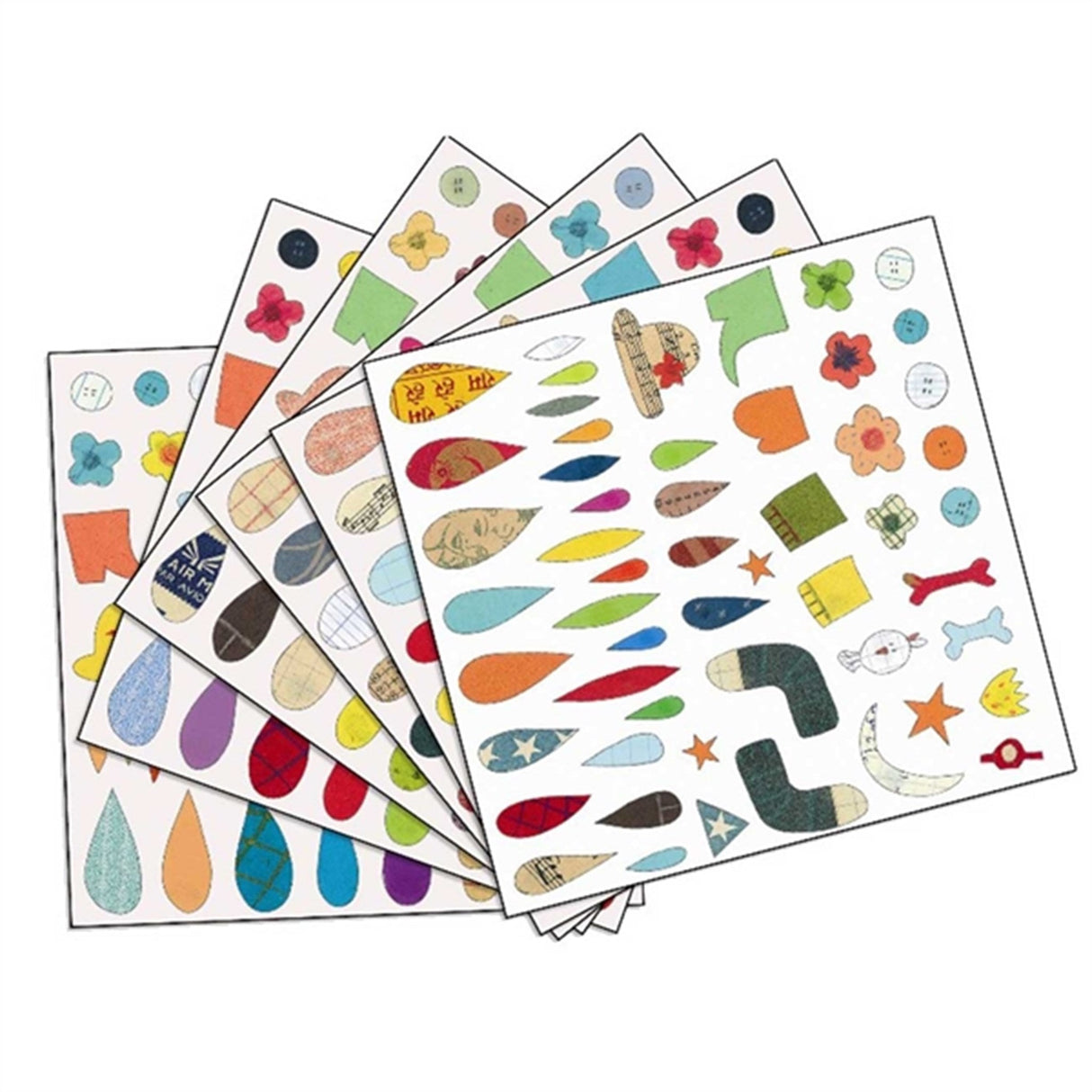 Djeco Klistermærker Lav Dyr