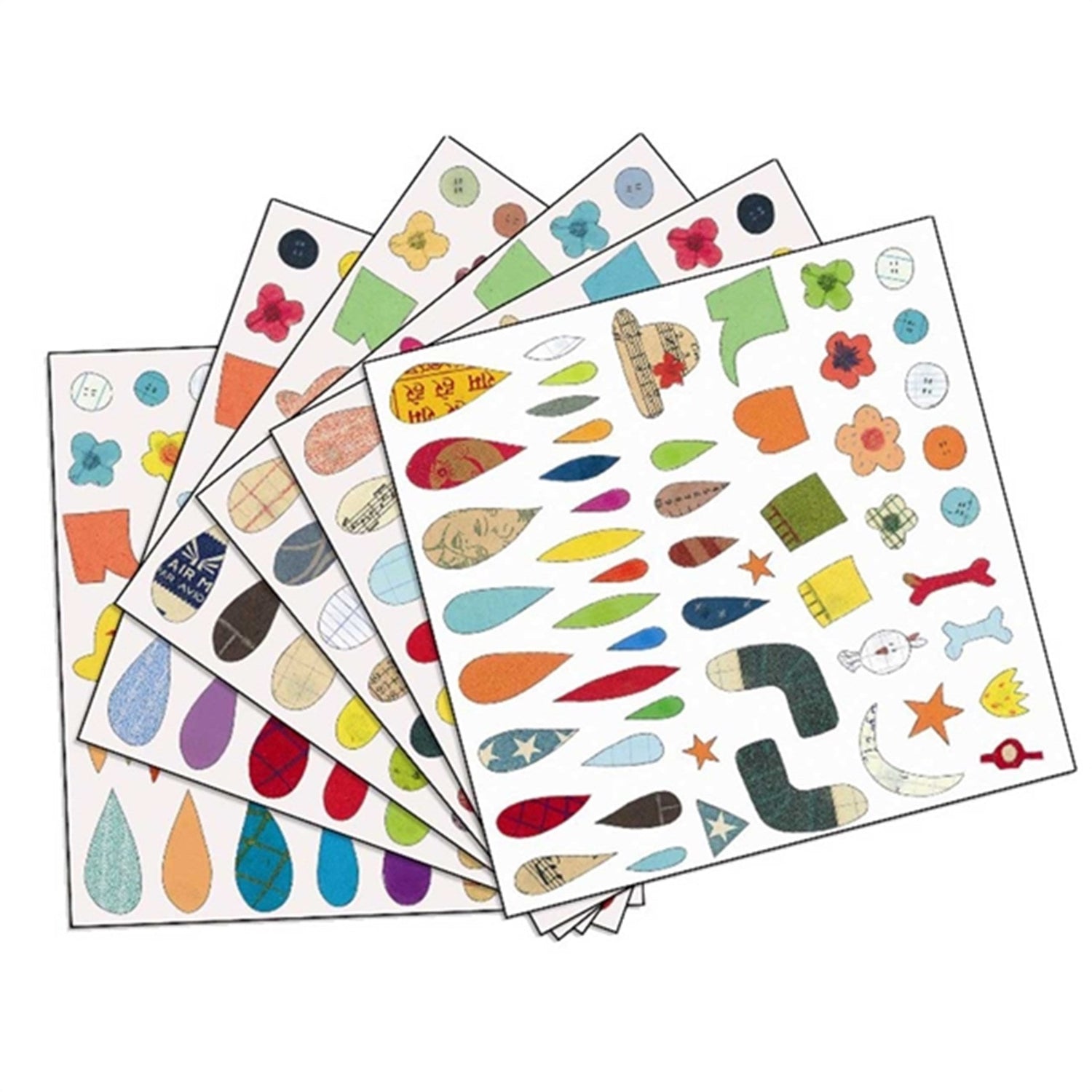 Djeco Klistermærker Lav Dyr