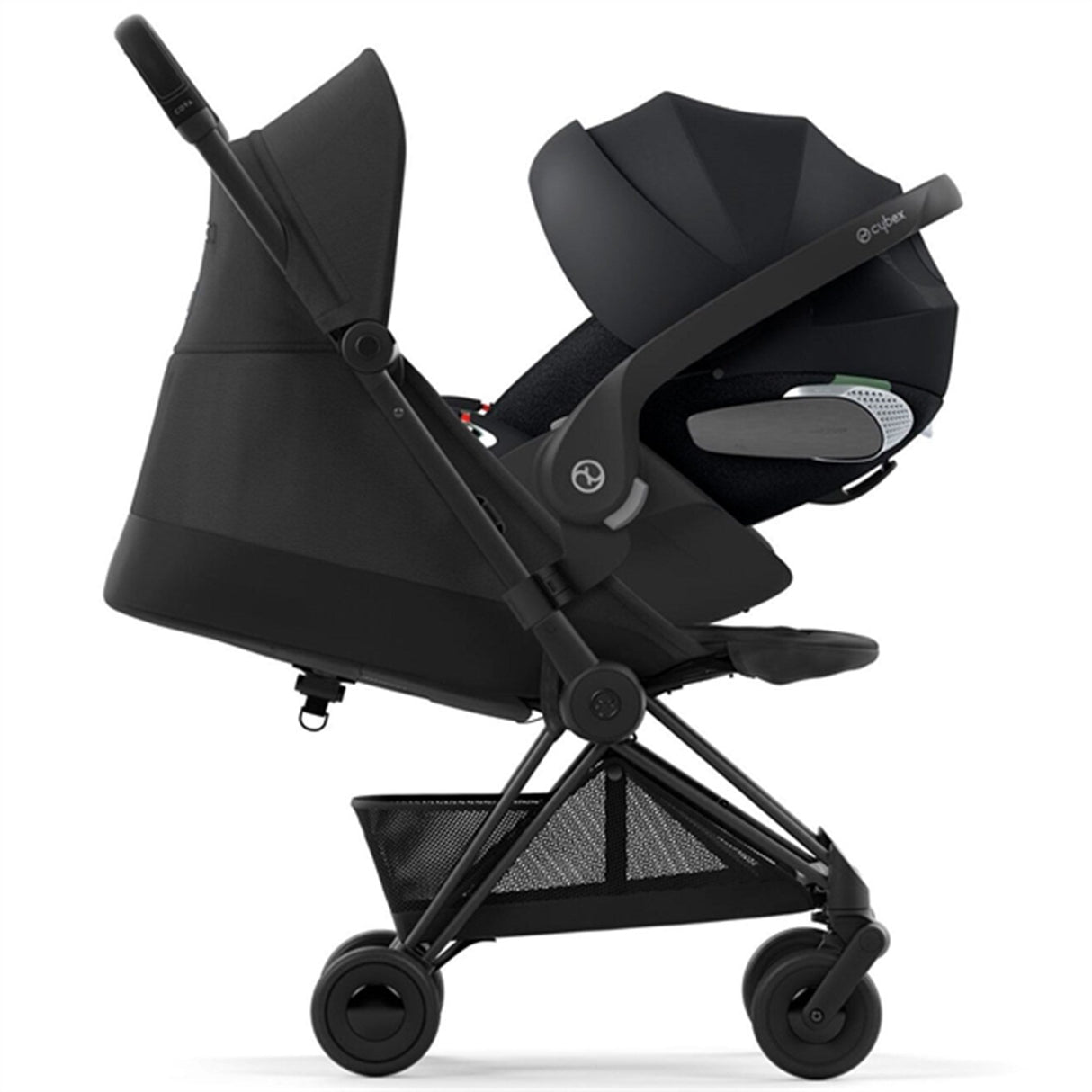 Cybex Coya Klapvogn Matt Black Sepia Black