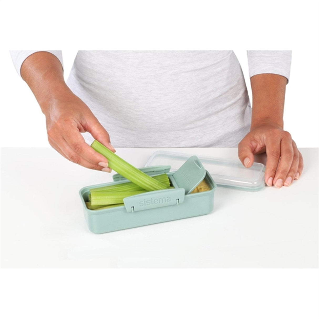 Sistema Renew Snack Attack Madkasse 410 ml Mint