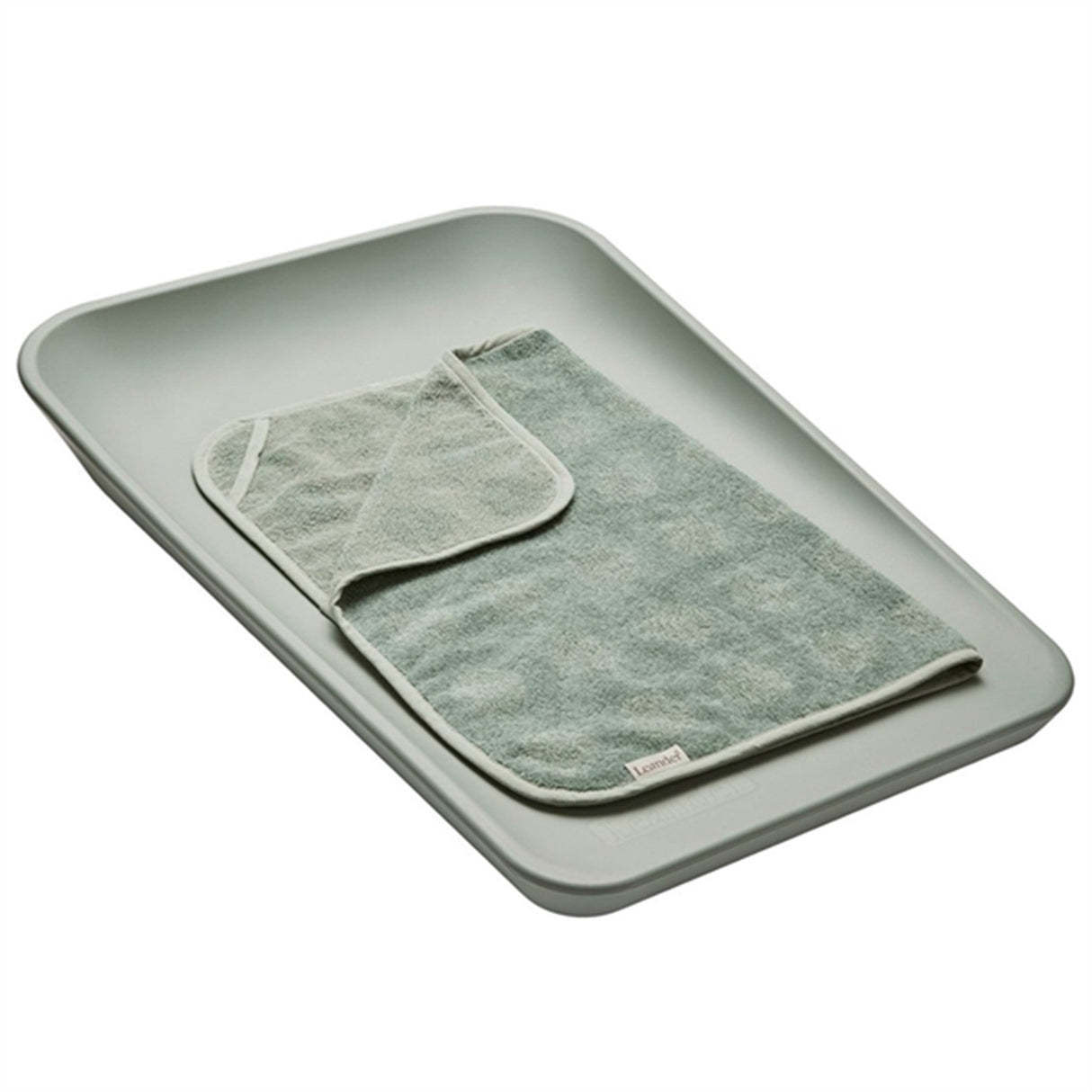 Leander Matty KAMPAGNE Puslepude + Topper Sage Green