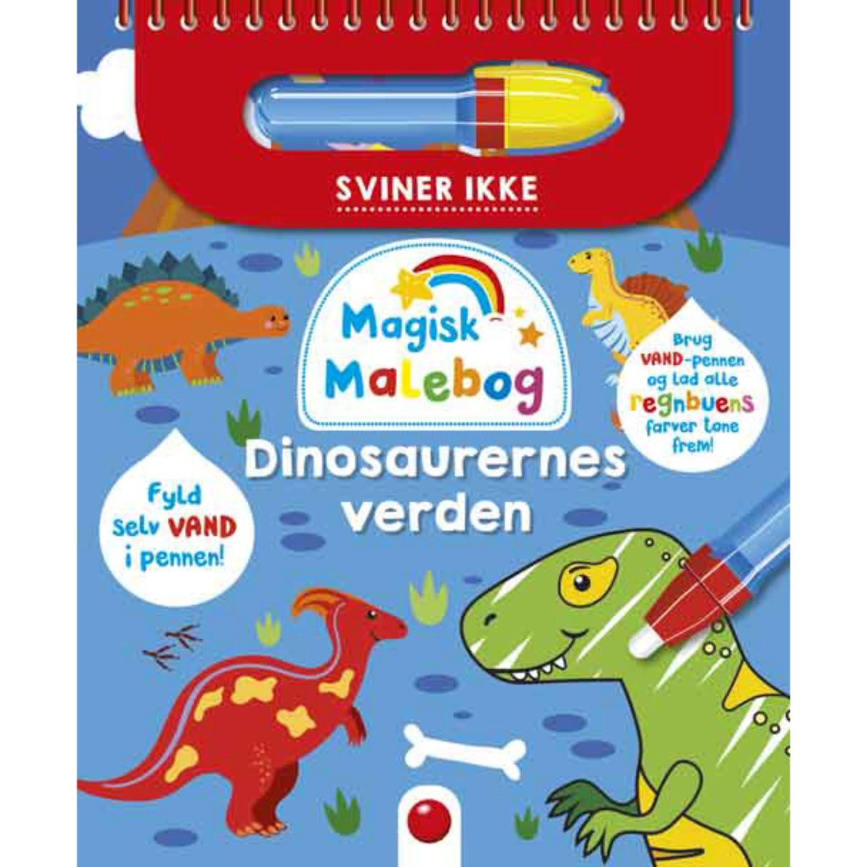 Bolden Magisk Malebog: Dinosaurernes Verden