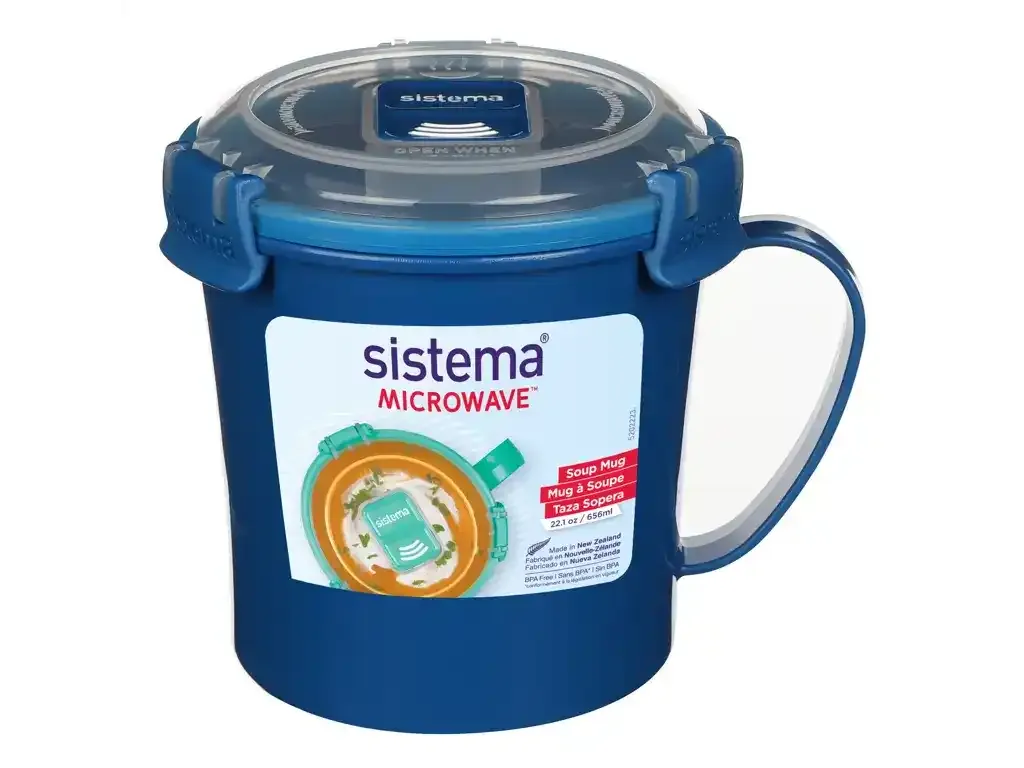 Sistema Suppe kop blå