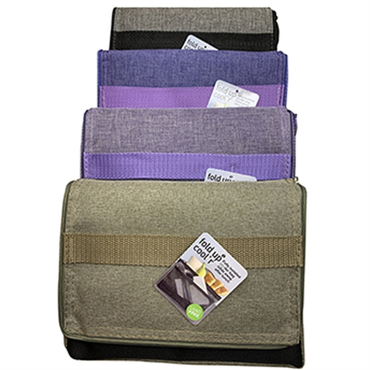 Sistema To Go Cool'r Maxi Fold Up Køletaske 4 L Dusty Green