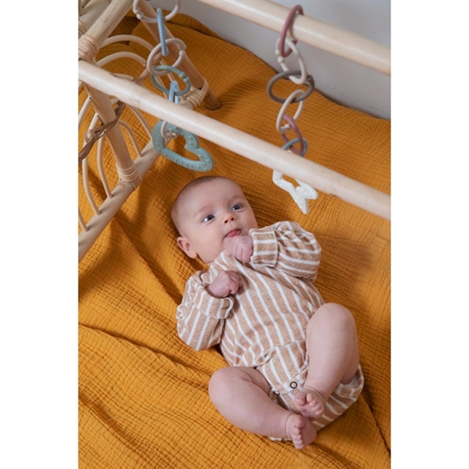 Bibs Baby Bitie Stjerne Ivory