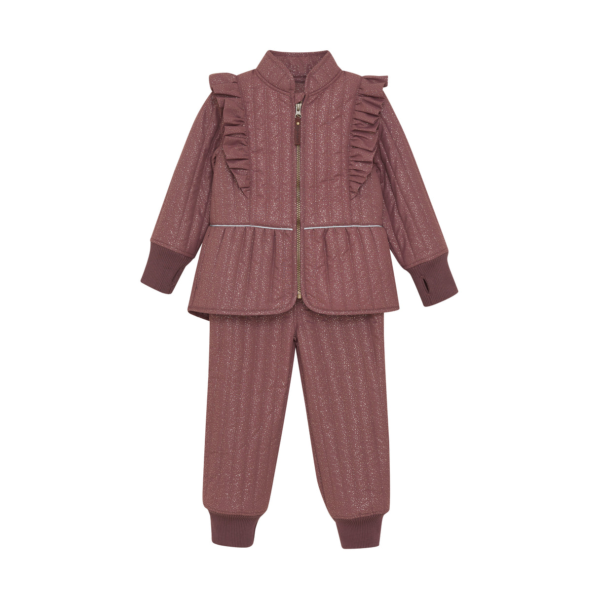 EnFant termosæt med glitter - Rose Taupe