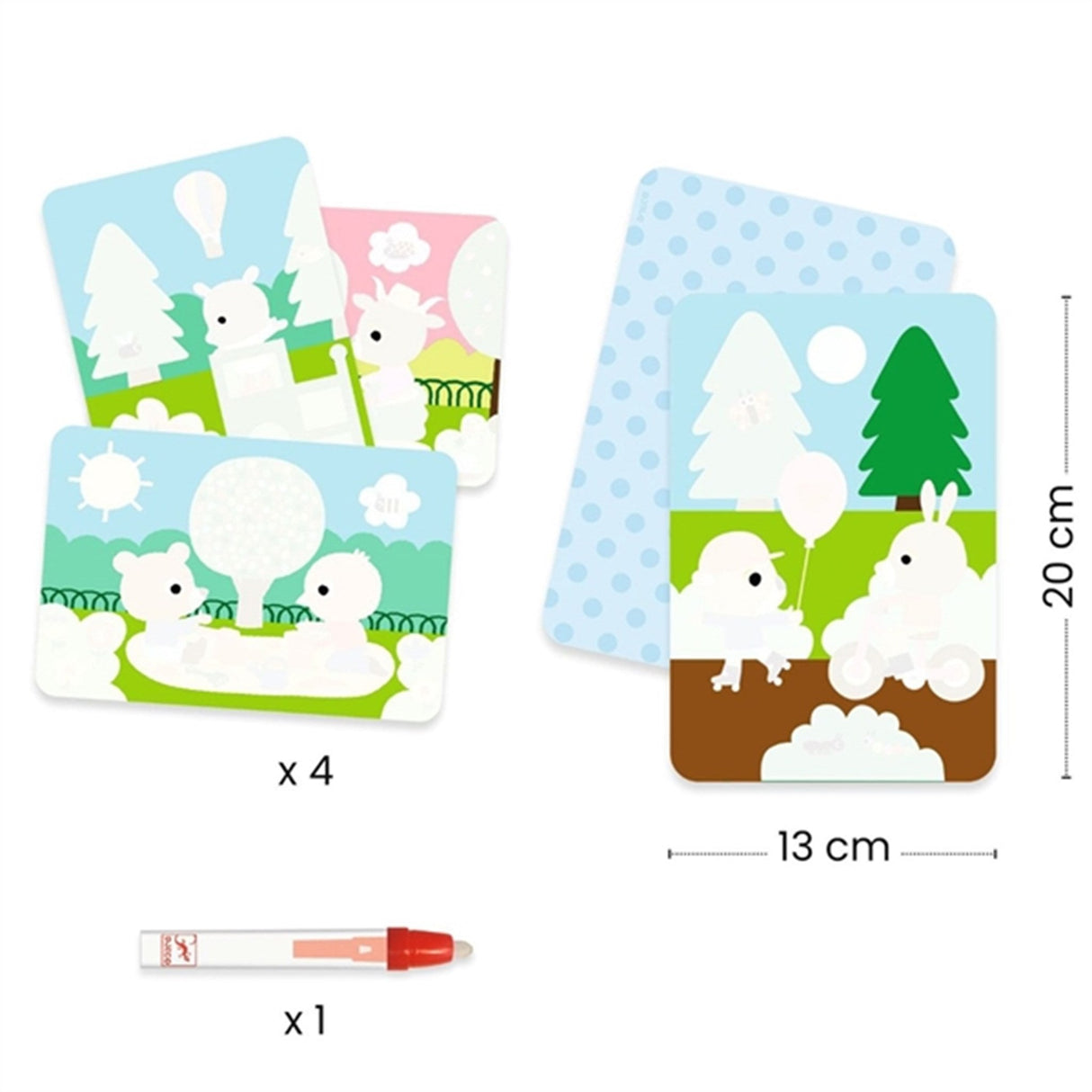 Djeco Farvelæg med Vand i Parken