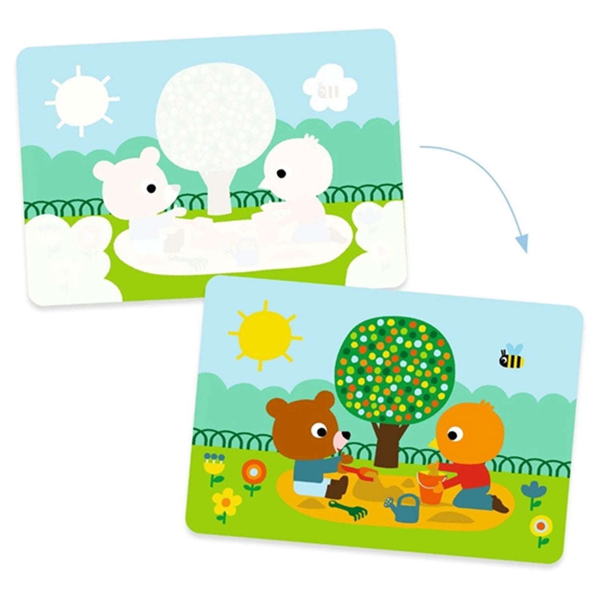 Djeco Farvelæg med Vand i Parken