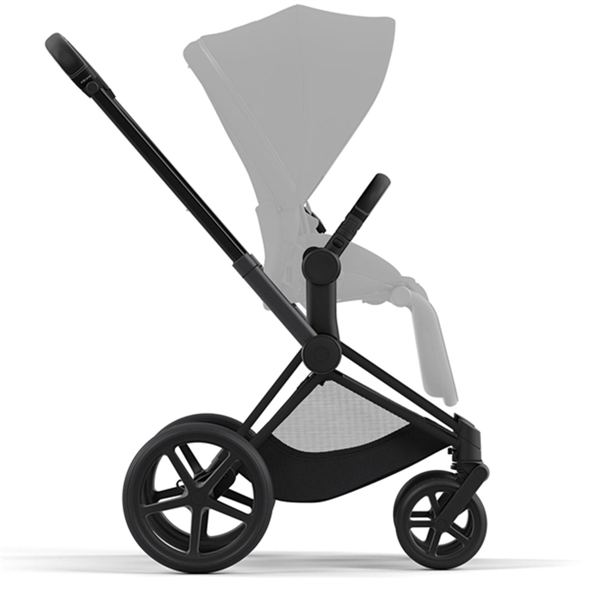 Cybex PRIAM Stel inkl. Hård Sædedel Matt Black