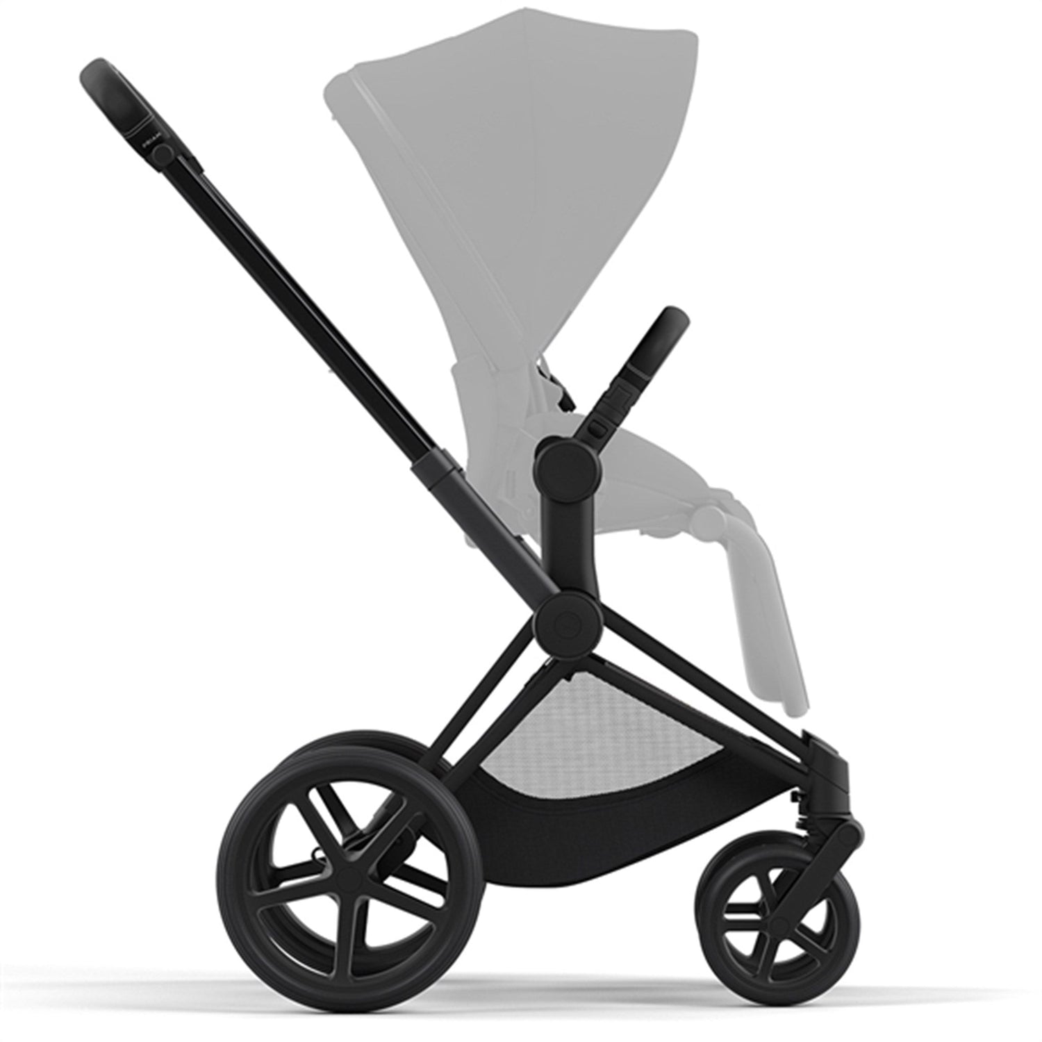 Cybex PRIAM Stel inkl. Hård Sædedel Matt Black