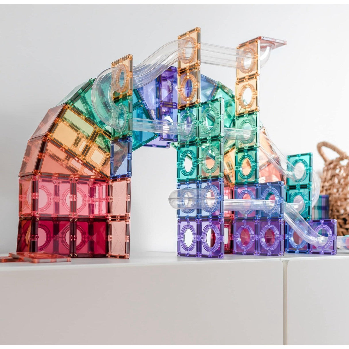 Connetix Pastel Bold Run Pak 106 Styks