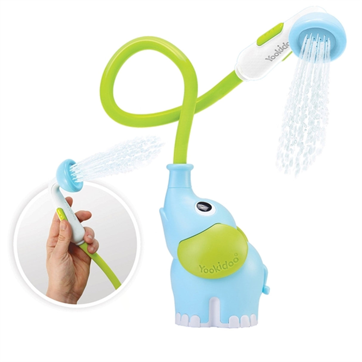 Yookidoo Elefant Bruser Blå