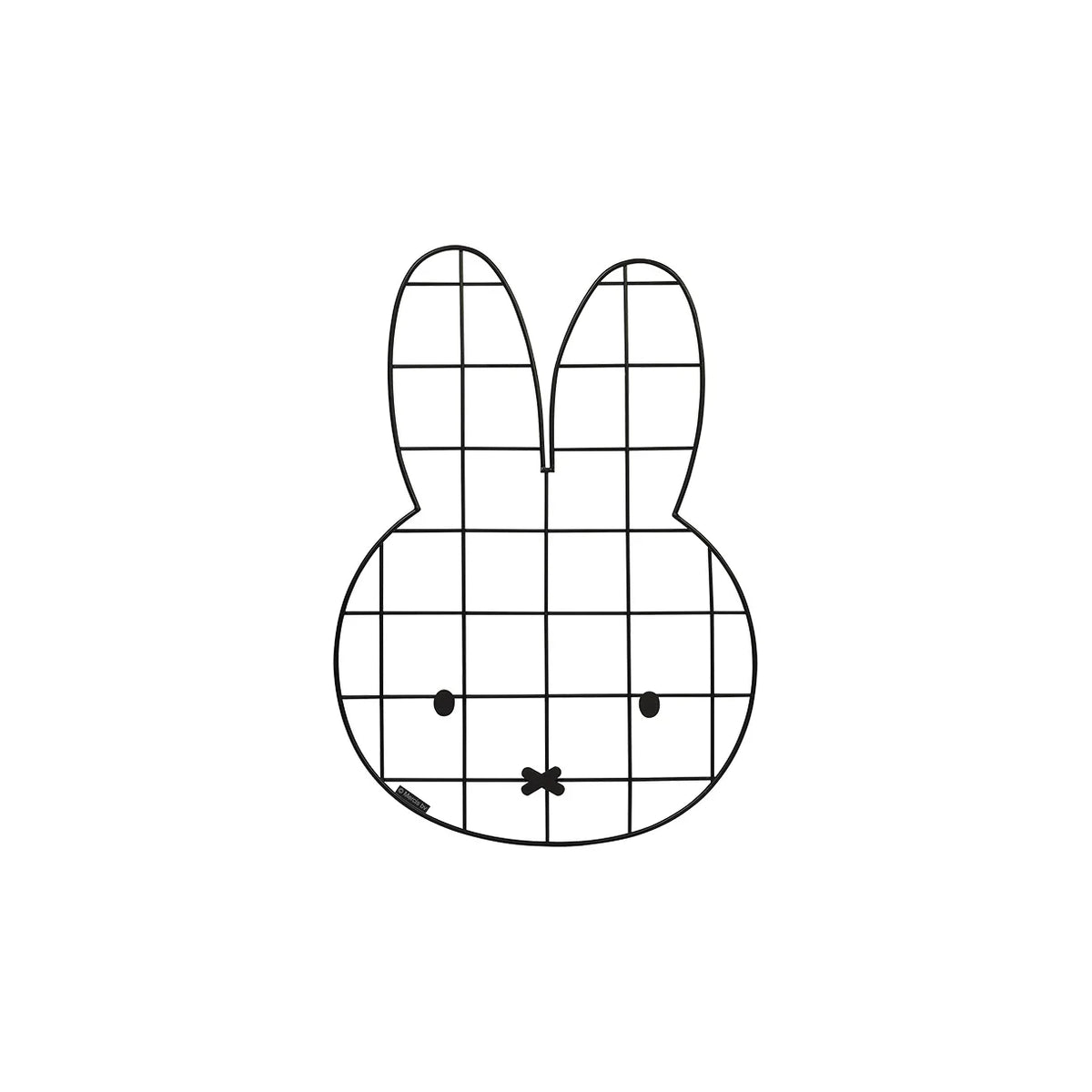 Miffy vægopslagstavle i meal sort