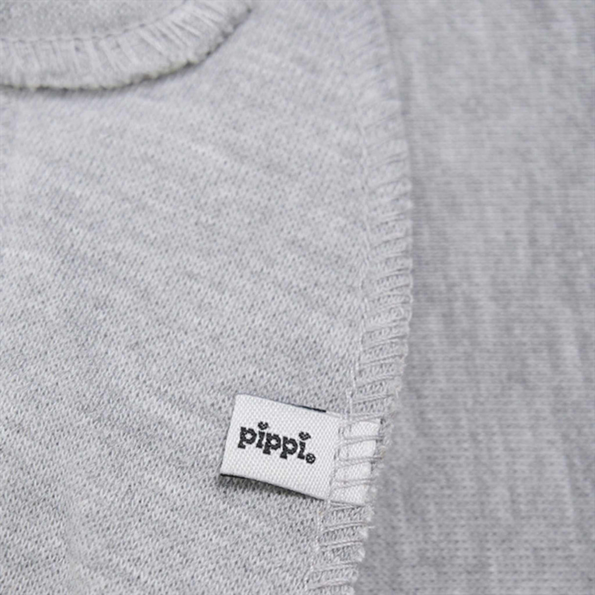 Pippi Bandana Savlesmæk Tantes Charmetrold Grey Melange