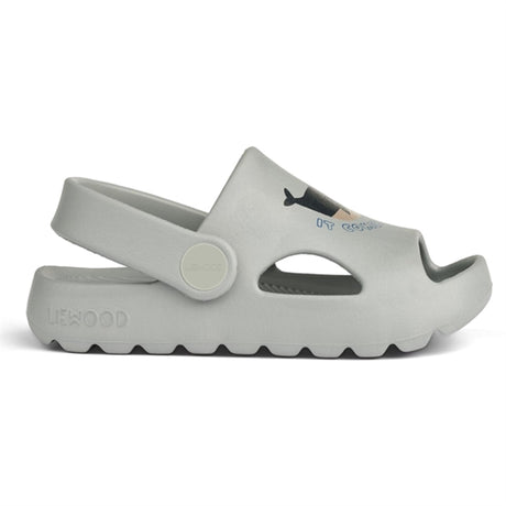 Liewood Morris Sandaler Whales Cloud Blue