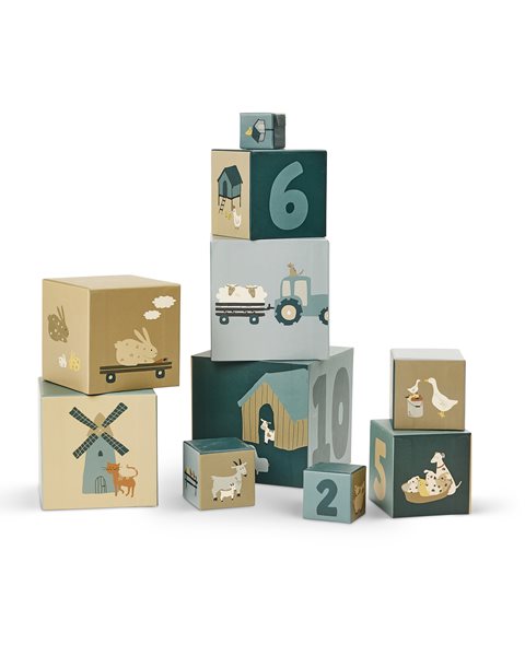 Smallstuff Stabelkasser, 1-10, farm and engine