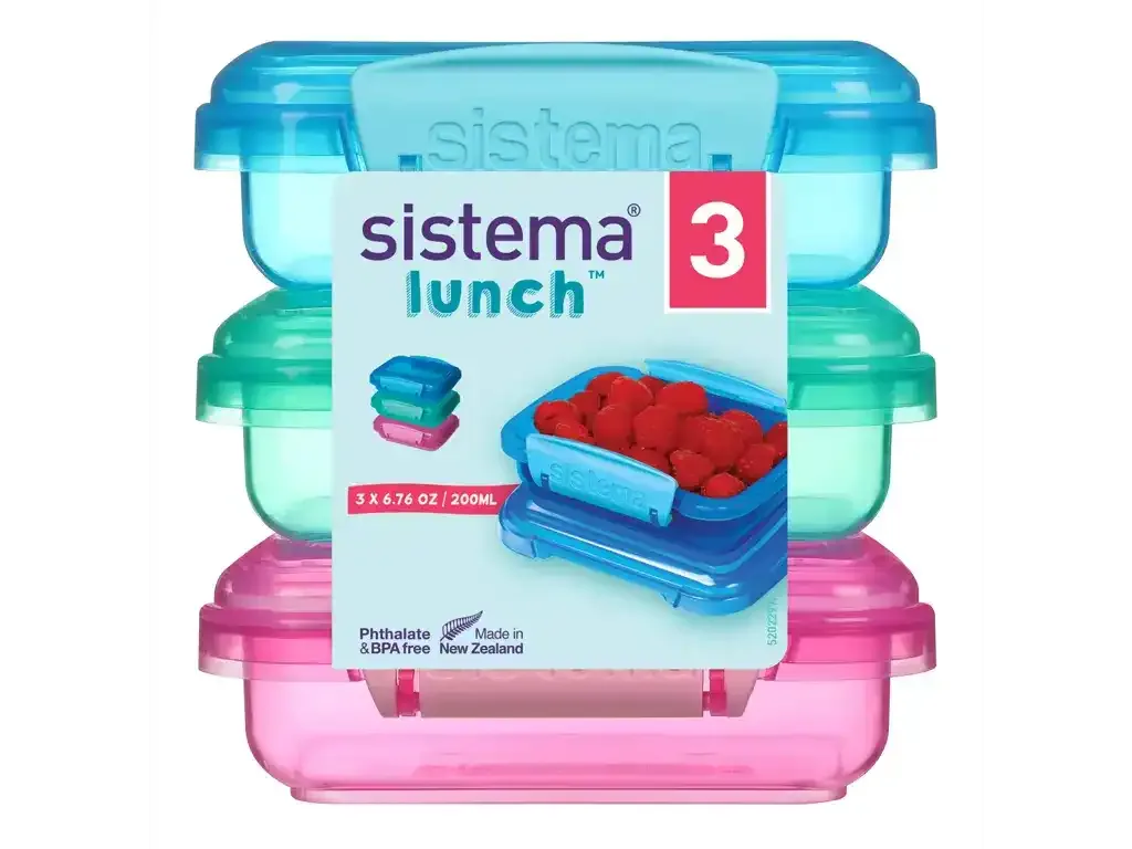 Sistema Lunch bokse 3 x 200ML