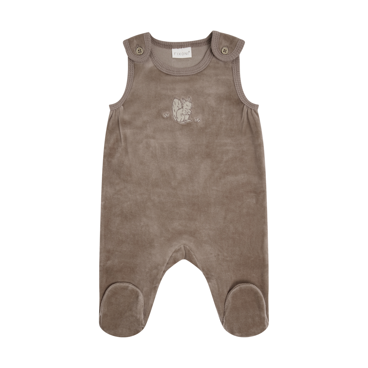Set w. Body and Velour Romper - Mountain Trail