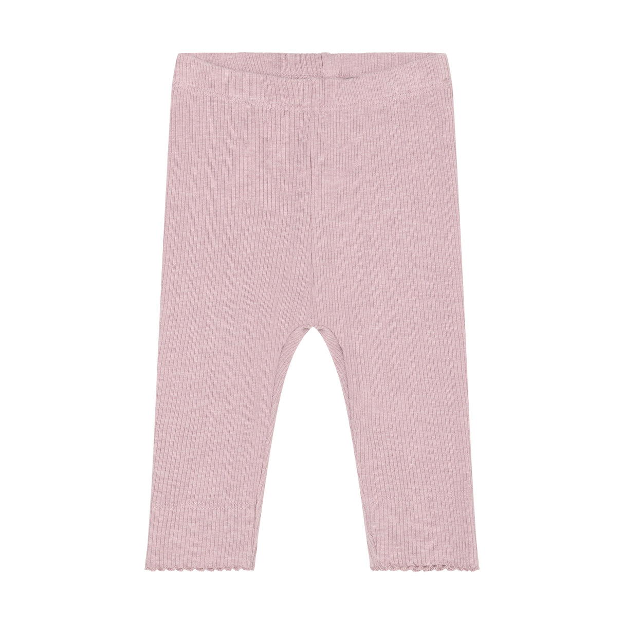 Leggings Melange Rib - Pale Mauve Melange