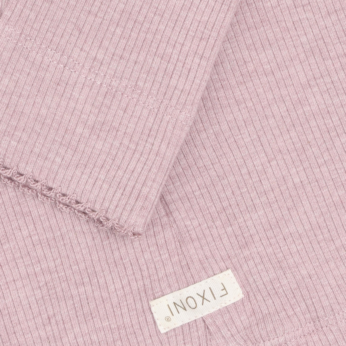 Leggings Melange Rib - Pale Mauve Melange