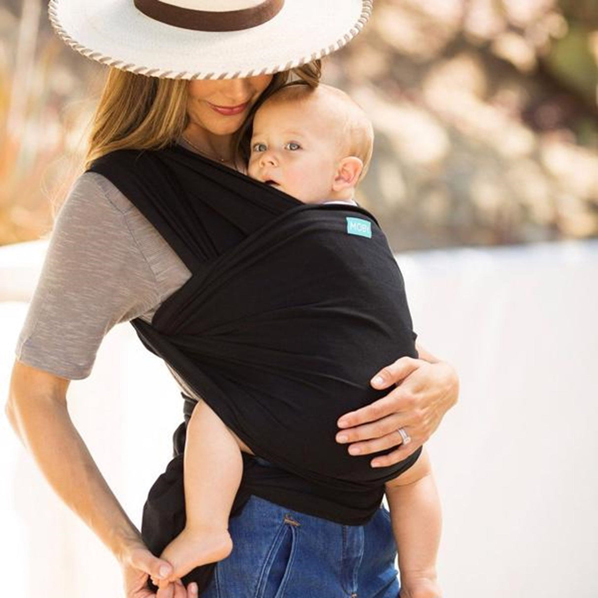 Moby Evolution Wrap - Strækvikle Black