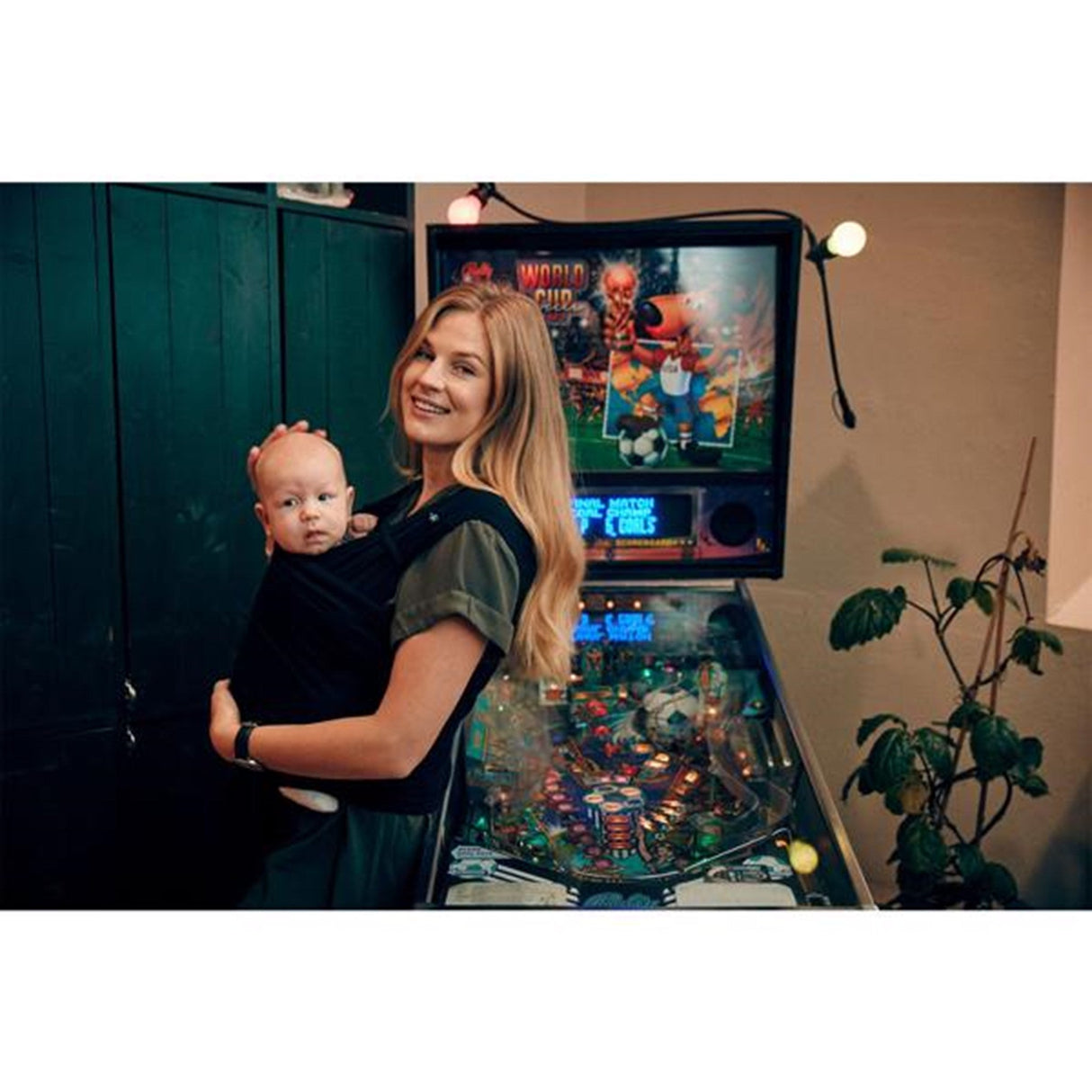 Najell Wrap Strækvikle Charcoal Black