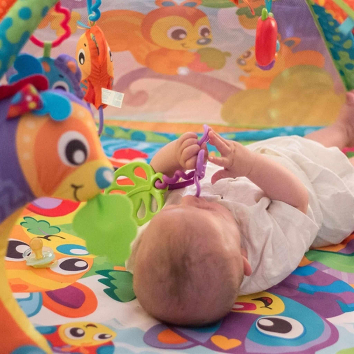 Playgro Aktivitet Gym Med Projektor Woodland