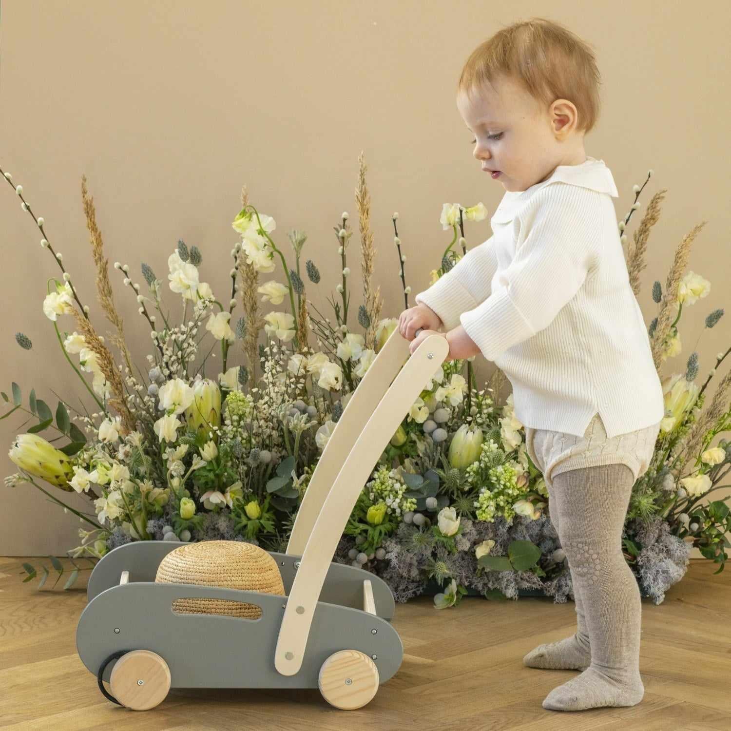 Gobabygo Sand Crawling Strømpebukser Organic Bomuld