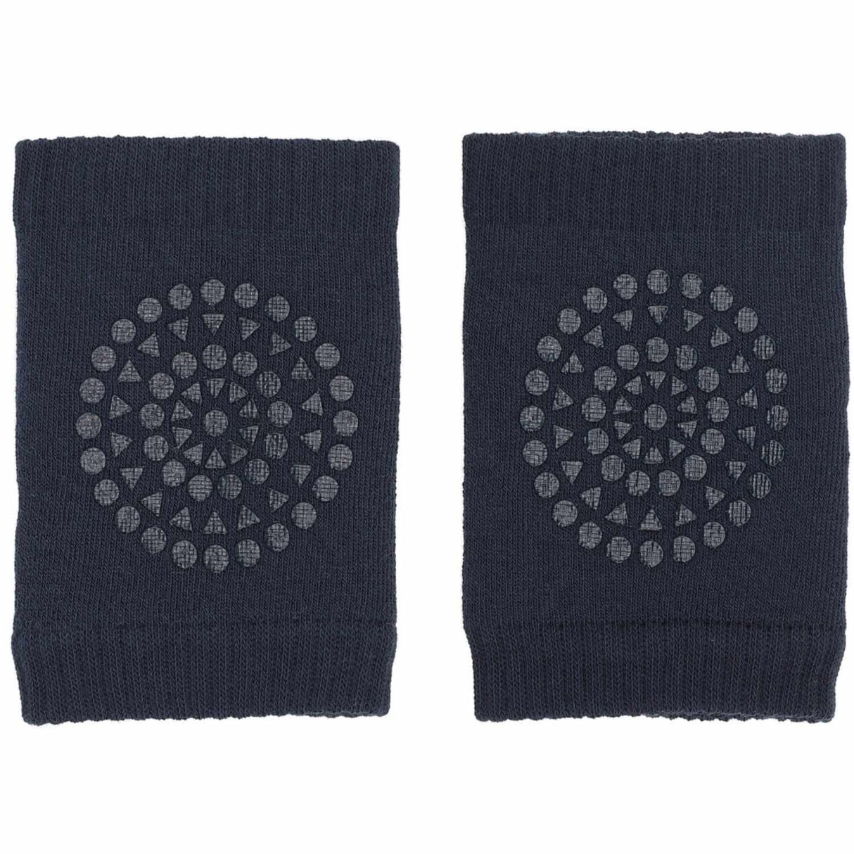 Gobabygo Navy Blue Crawling Knæbeskyttere Organic Terry Bomuld