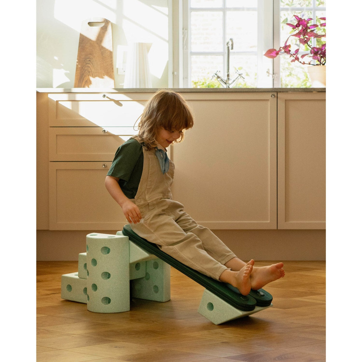 MODU 2x Balancebomme Forrest Green