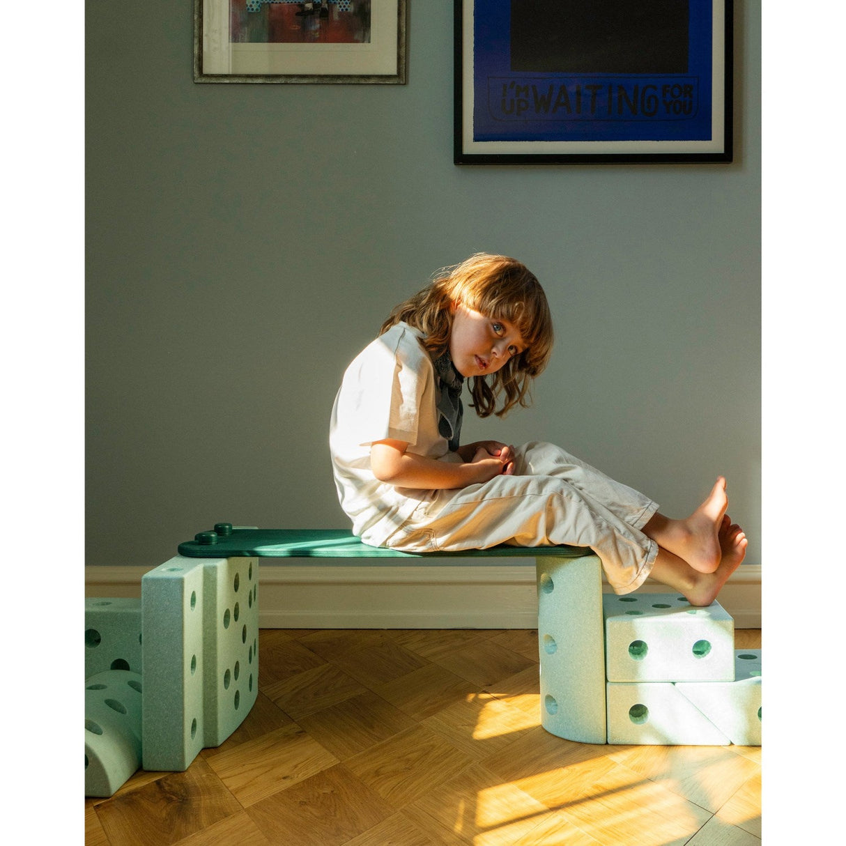 MODU 2x Balancebomme Forrest Green