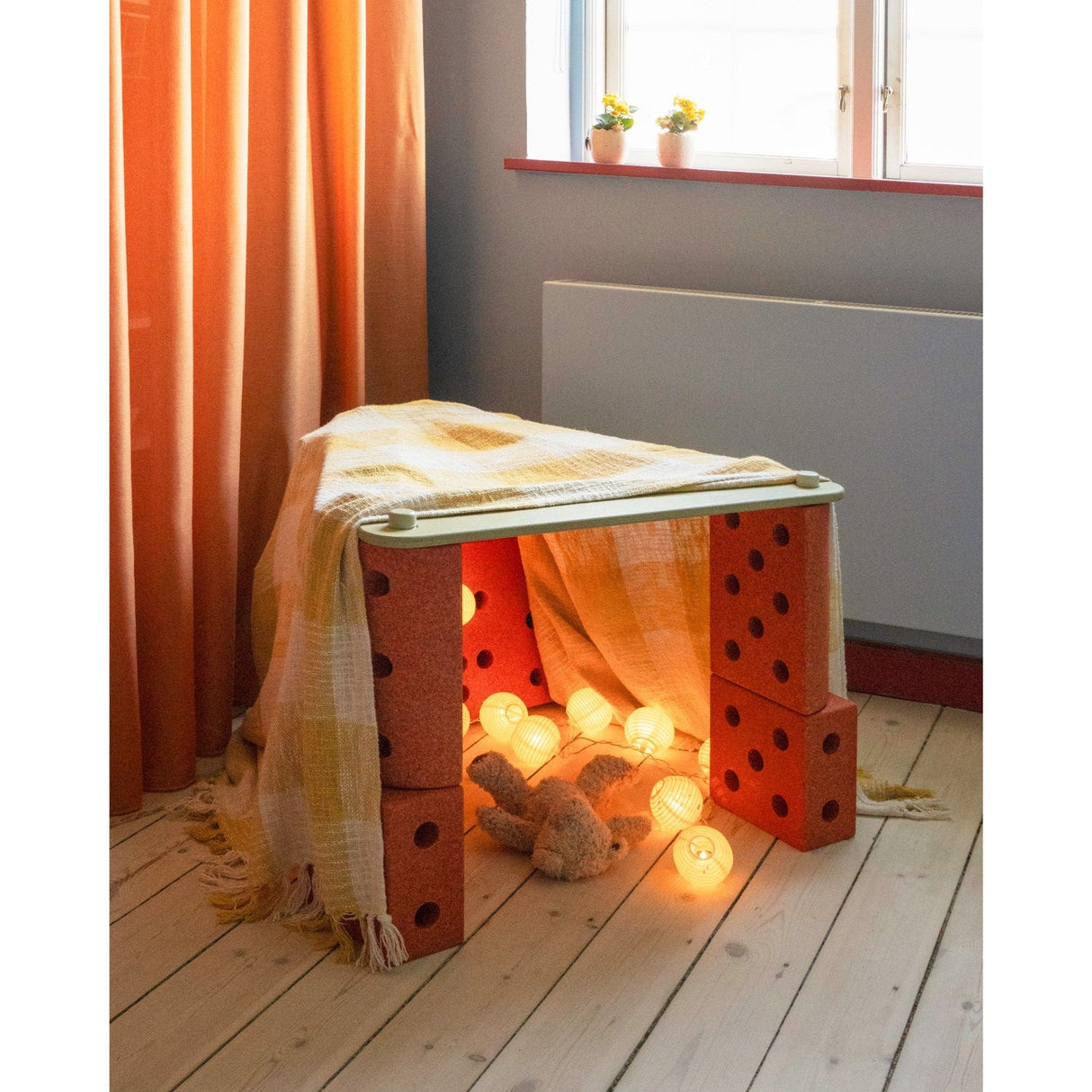 MODU 2x Balancebomme Dusty Green