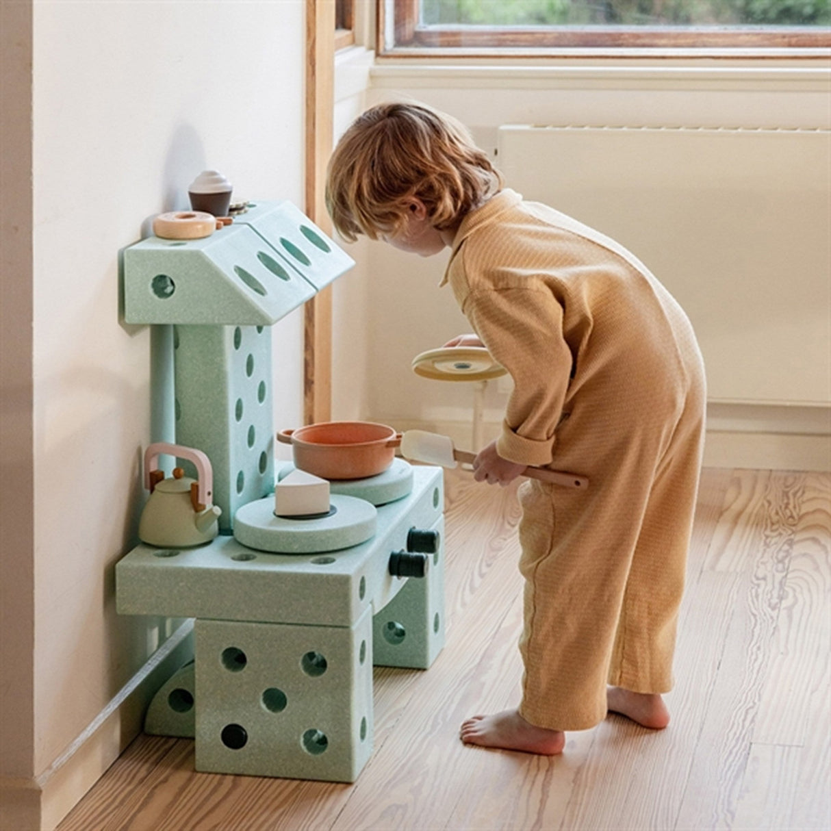 MODU Dreamer set Ocean Mint/Forest Green