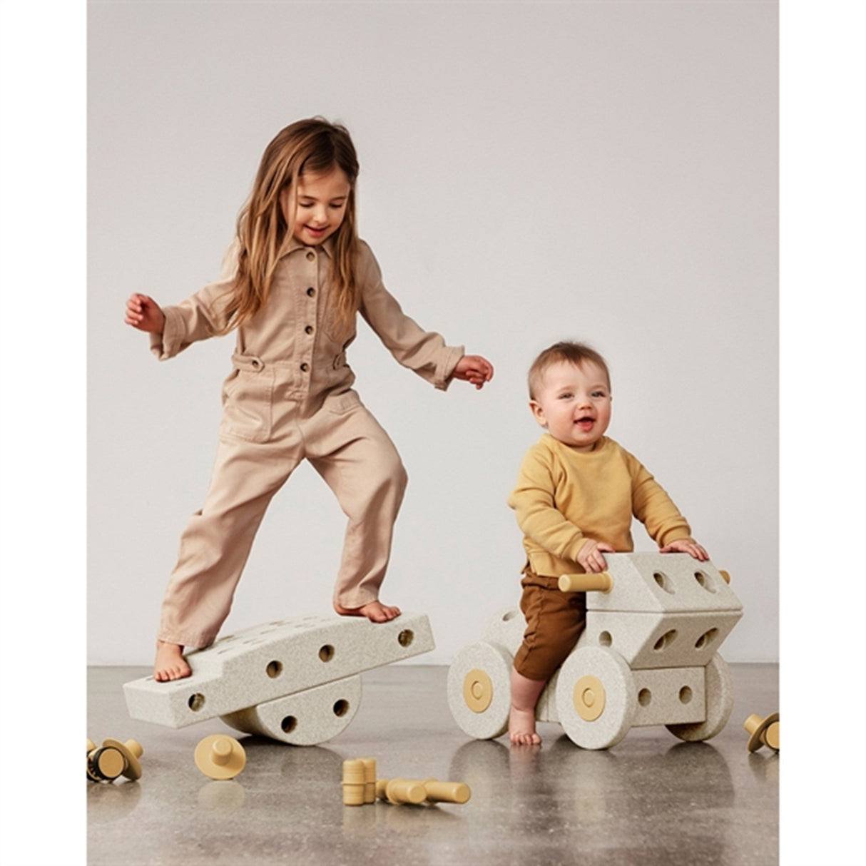 MODU Dreamer set Sand Grey/Honey Yellow