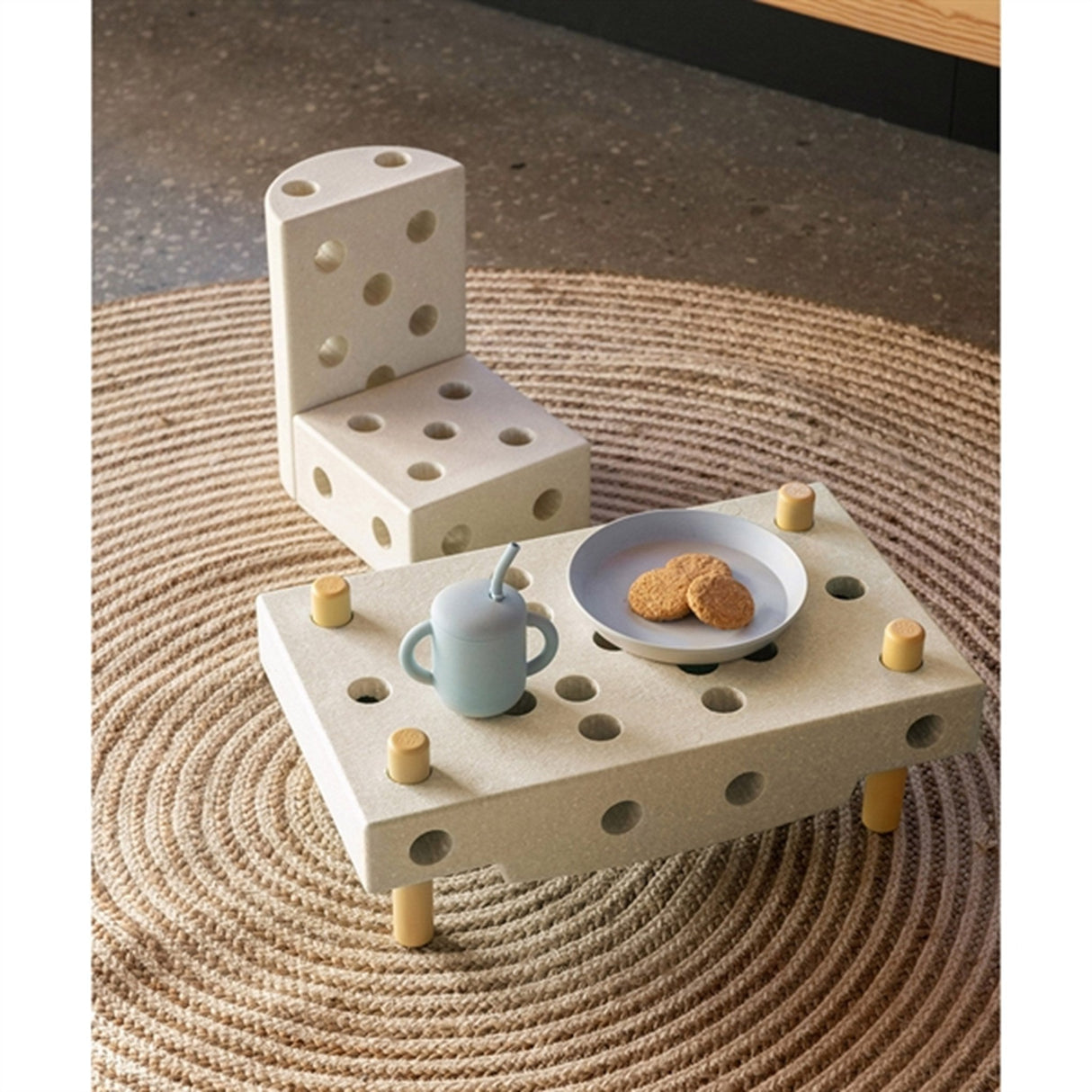 MODU Explorer set Sand Grey/Honey Yellow