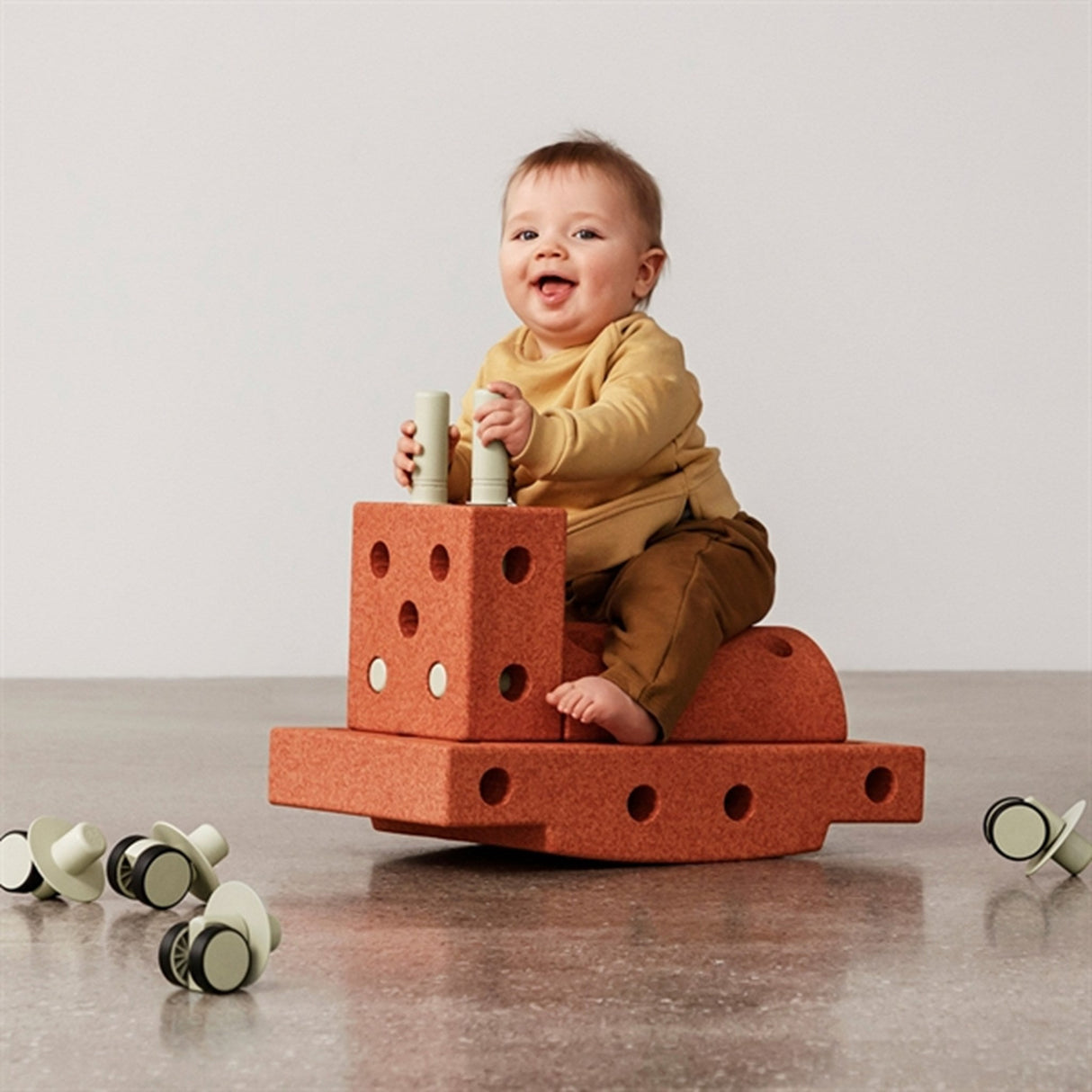 MODU Curiosity set Burnt Orange/Dusty Green