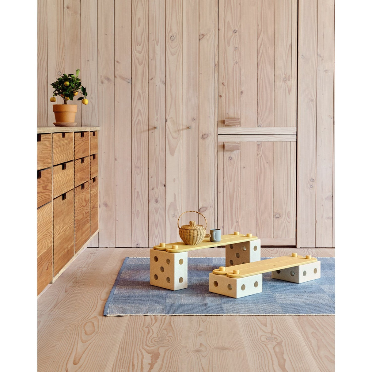 MODU Balancebane Sand Grey / Honey Yellow