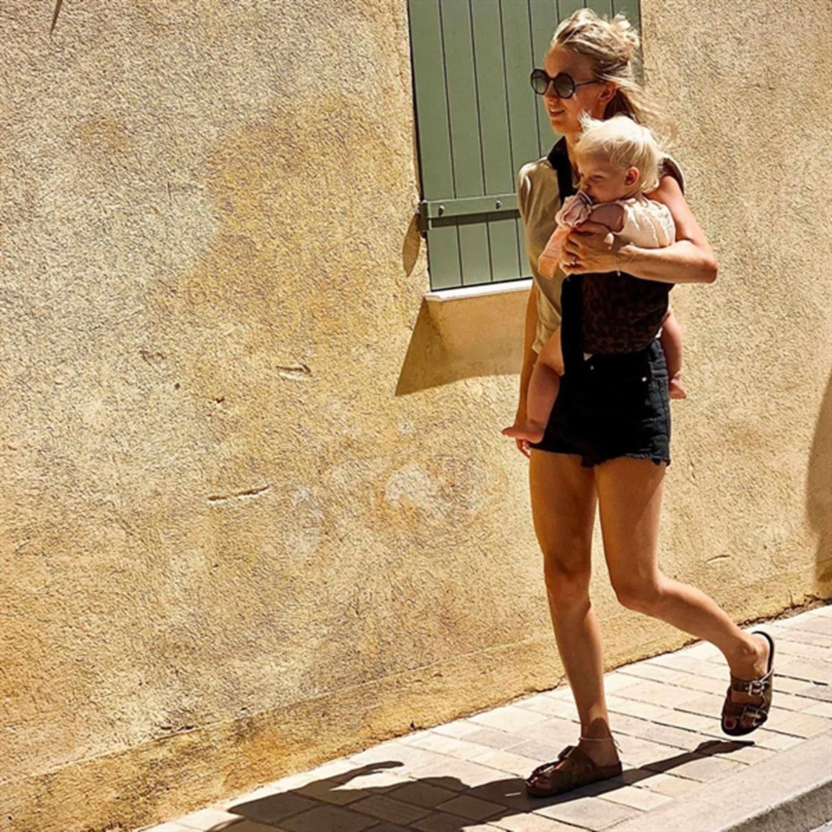 Wildride The Toddler Swing Bæresele Brown Leopard