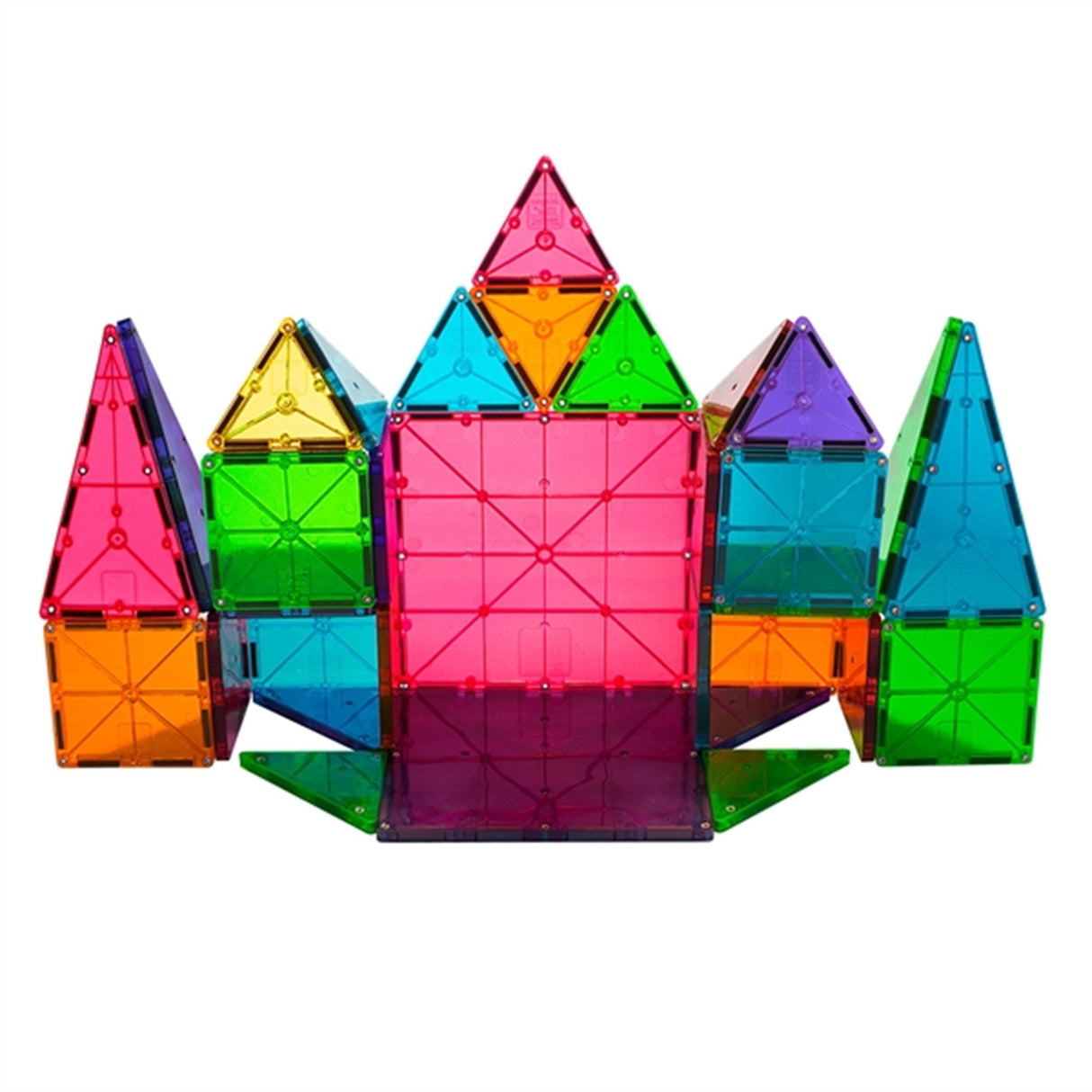Magna-Tiles® Clear Colors - Magnetsæt 32 Dele