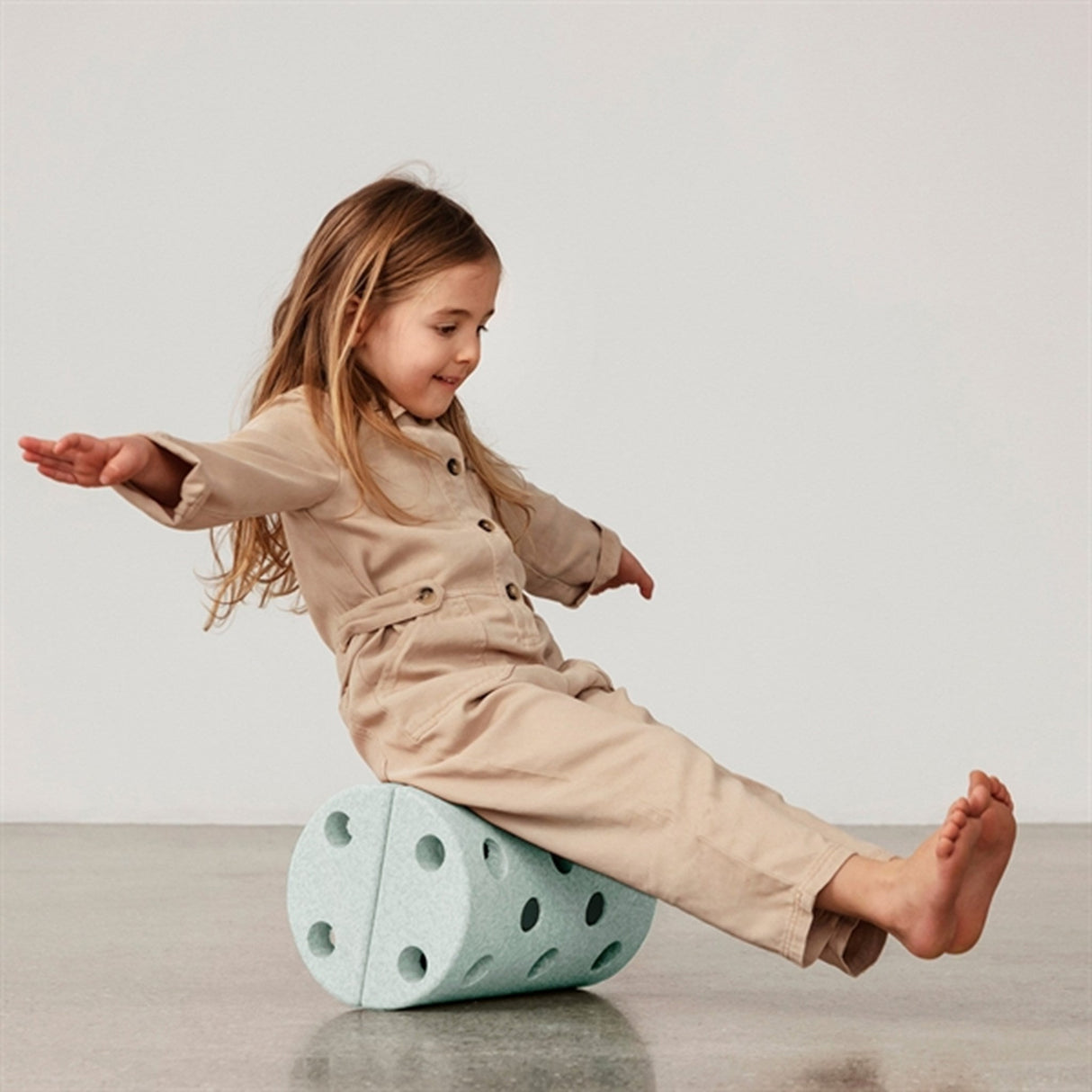 MODU 3-i-1 Balancerulle Ocean Mint/Forest Green