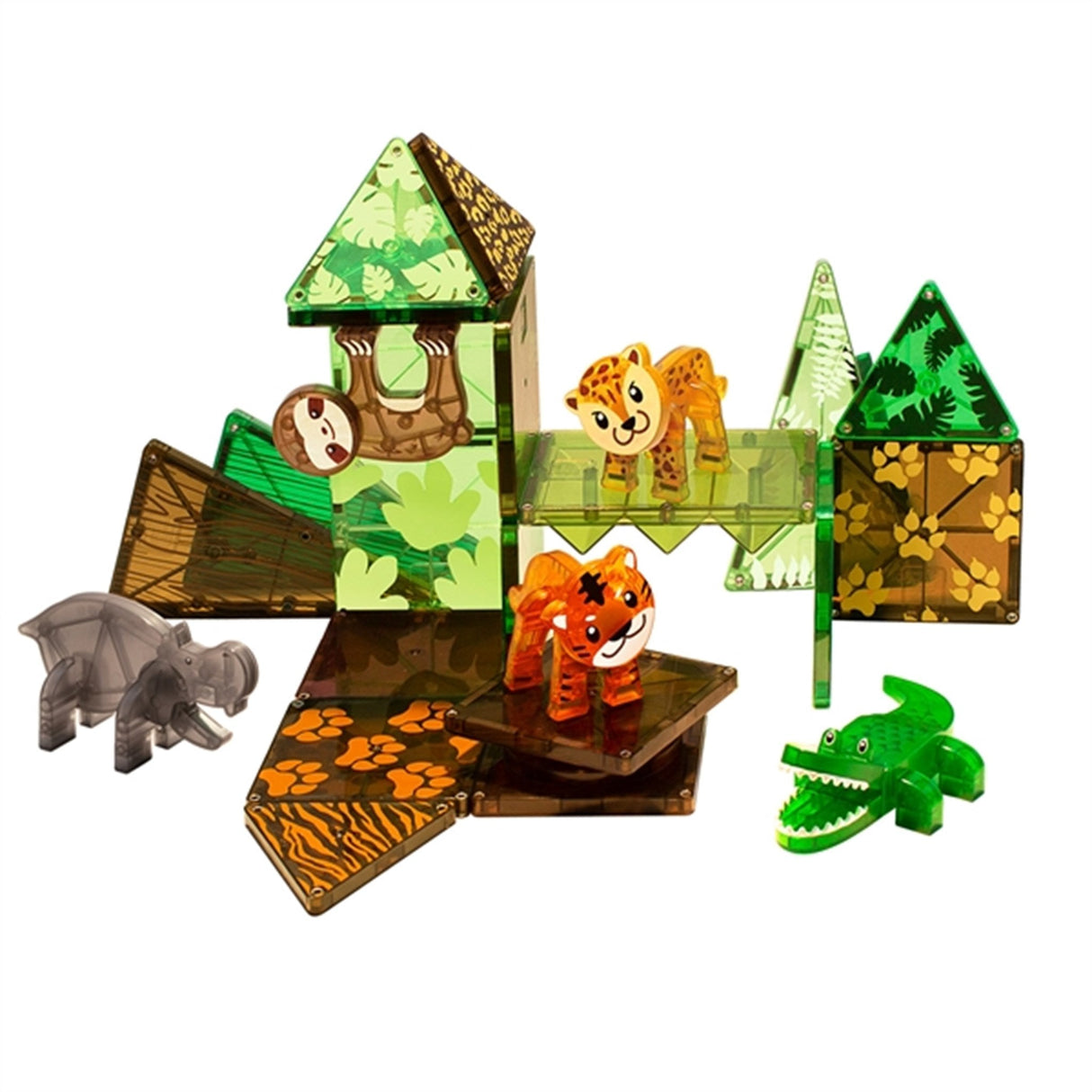 Magna-Tiles® Jungle - Magnetsæt 25 Dele