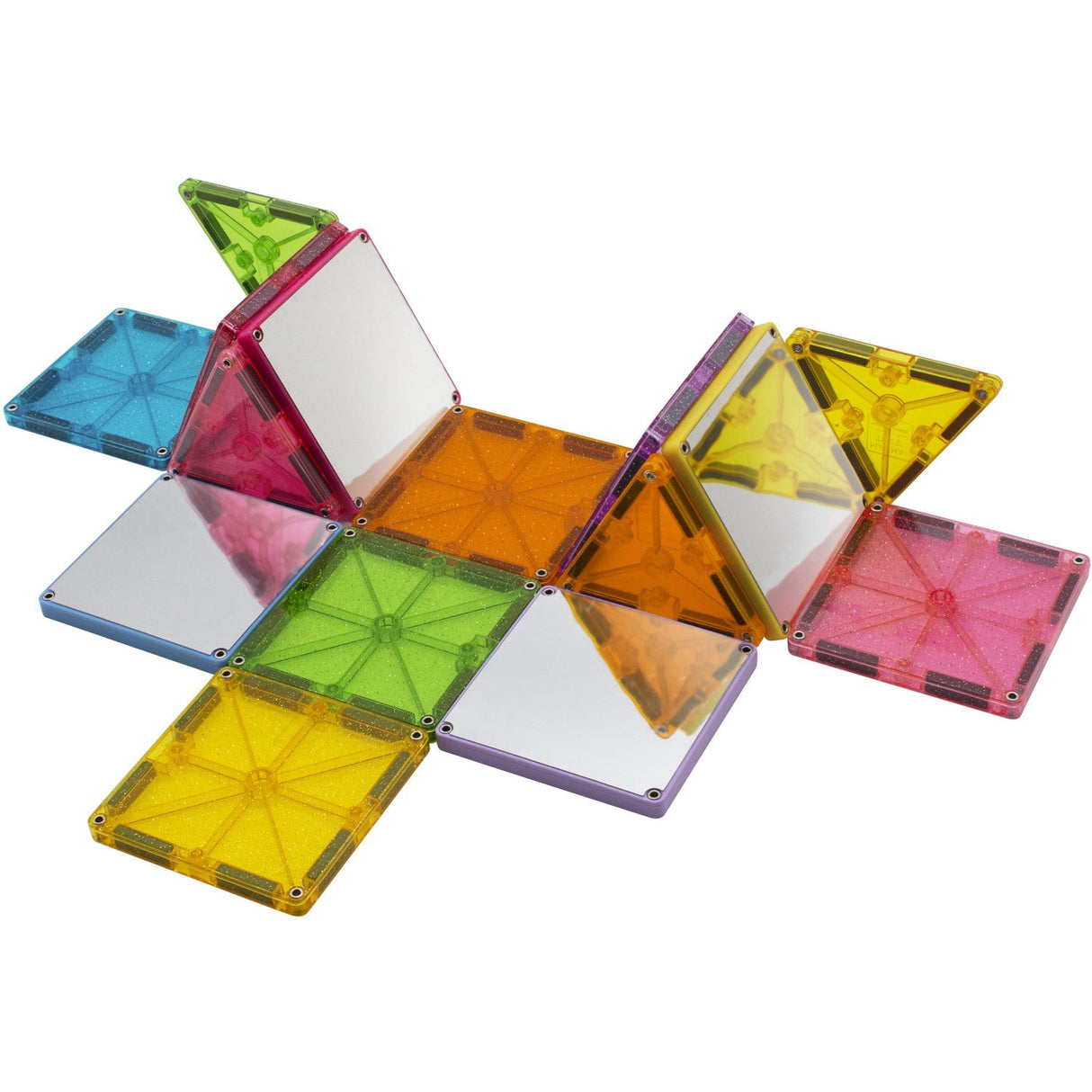 Magna-Tiles® Stardust - Magnetsæt 15 Dele