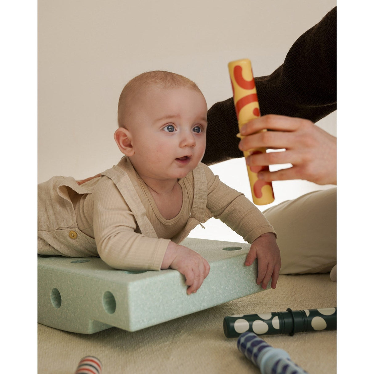 MODU Baby Motoriksæt Ocean Mint / Forest Green