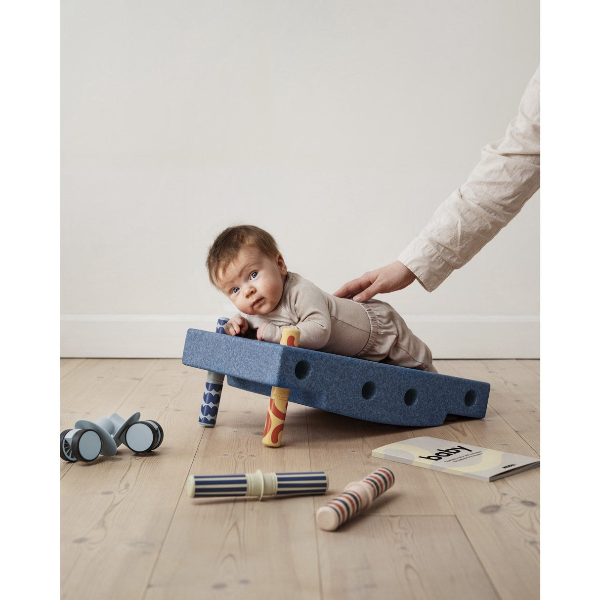 MODU Baby Motoriksæt Deep Blue / Sky Blue