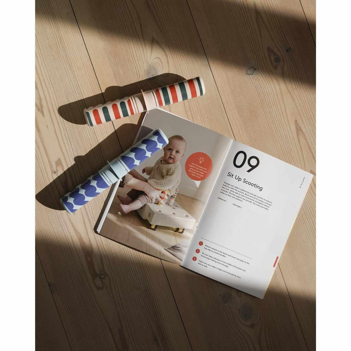 MODU Baby Motoriksæt Deep Blue / Sky Blue