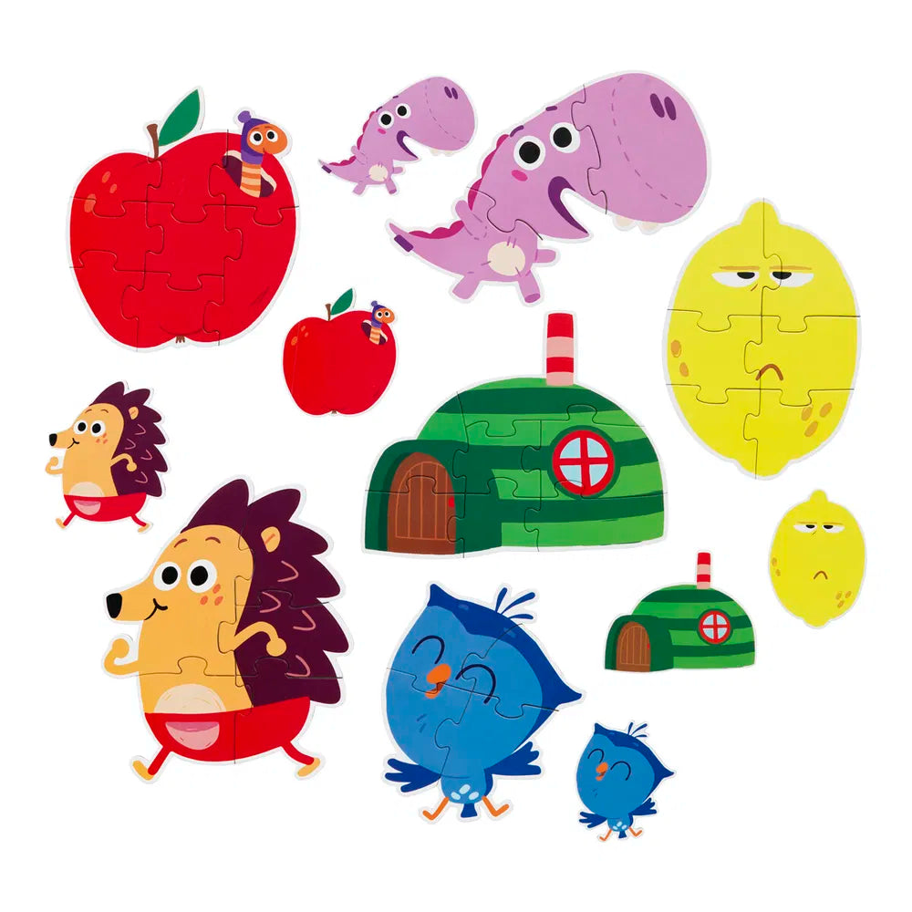 Børste - 6 puslespil