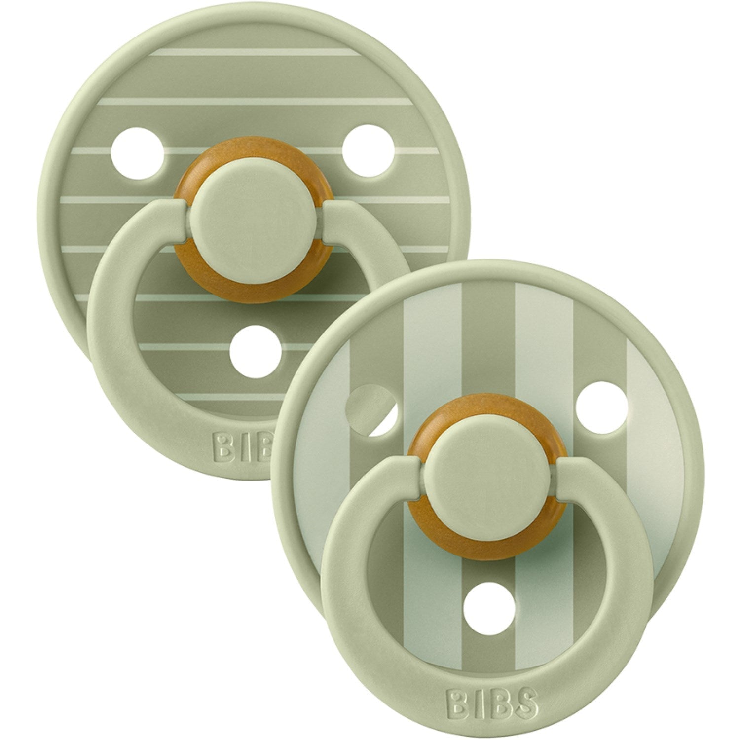 Bibs Sage Mix Studio Colour 2-pack Pin Latex