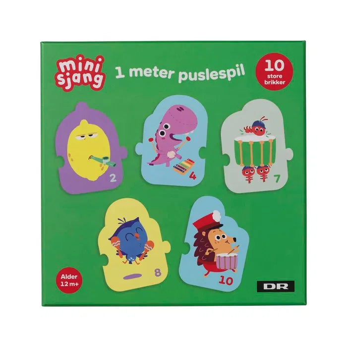 DR Børste 1 meter Puslespil, 10 brikker