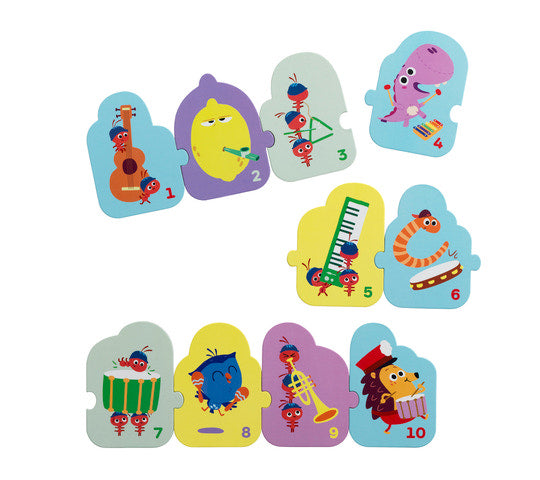 Børste 1 meter puslespil